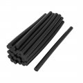24 Pcs 11mm Dia 190mm Long Crafting Model Plastic Hot Melt Glue Stick 