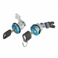 Labwork Door Lock Cylinder Keys Set F87z7821990ba Replacement For Ford Mercury Mazda Truck Suv