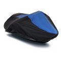 600d Trailerable Jet Ski Cover Replacement For Pwc Watercraft 136-145 3 Seater Blue And Black 