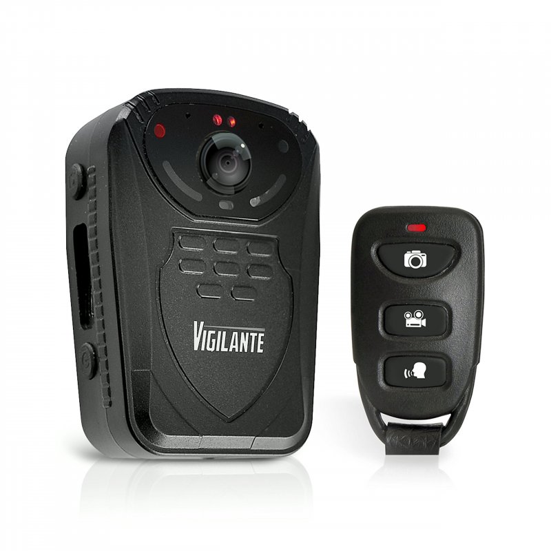 Wireless Body Camera Full Hd 1080p Police Security Cam With Night Vision 16gb Memory 2 In Lcd Display Water Resistant Model