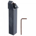 Uxcell Indexable Cnc Lathe Turning Tool Holder 45a Mcsnr2525m12 15 16 Shank 40crmo-42crmo Steel Carbide For Grooving Threading