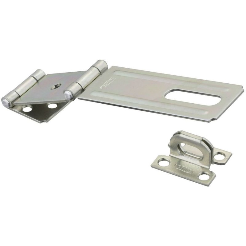 National Hardware N103-291 V34 Double Hinge Safety Hasp In Zinc Plated