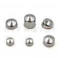Httmt Mt247-003-cd Chrome Bolts Toppers Caps Compatible With 1991-2012 H-d Dyna Glide Twin Cam
