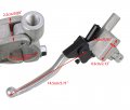 Cicitree Front Left Hydraulic Clutch Master Cylinder Pump Compatible For 65 85 105 125 144 200 250 380 Sx
