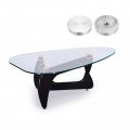 Uxcell M8 Thread 40mm Diameter Round Shape Aluminum Disc Hardware 4pcs Circle Glass Top Adapter For Table