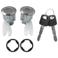 Door Lock Cylinder W Keys Set F3tz7822050b For Ford E-150 Econoline Club Wagon 1992w O Anti 