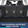 Tpe Backrest Mats For Ascent 2019 2026 All Weather Cargo Liners And Back Seat Protector Black 2 Piece Set
