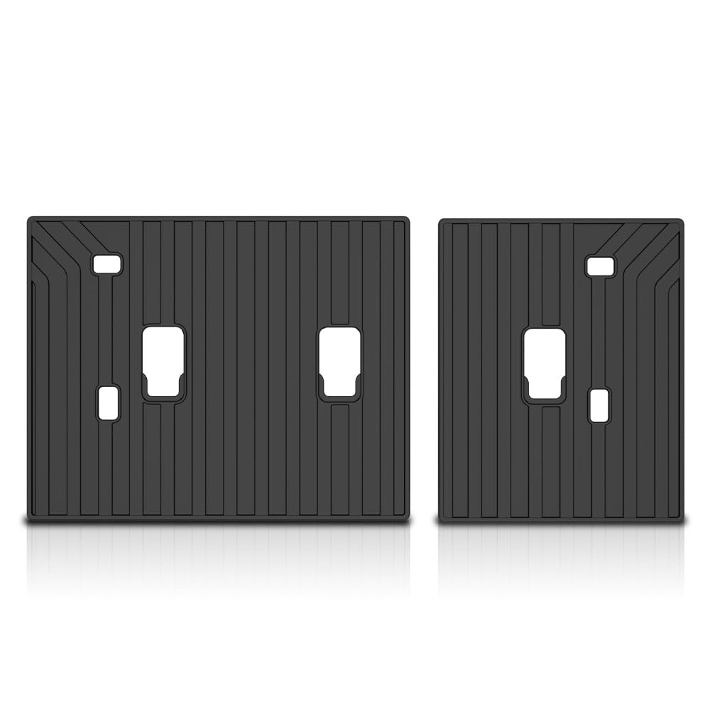 Tpe Backrest Mats For Ascent 2019 2026 All Weather Cargo Liners And Back Seat Protector Black 2 Piece Set