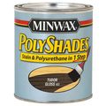 Minwax 214604444 Polyshades Stain Polyurethane In Step 1 2 Pint Tudor Gloss 