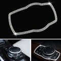 Hailwh Bling Interior Accessories Fit For Bmw 1 Series 2 3 Gt5 New X1 X3 X4 X5 Multimedia Knob Button Stickers Rhinestone