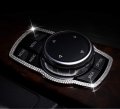 Hailwh Bling Interior Accessories Fit For Bmw 1 Series 2 3 Gt5 New X1 X3 X4 X5 Multimedia Knob Button Stickers Rhinestone