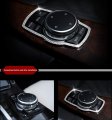 Hailwh Bling Interior Accessories Fit For Bmw 1 Series 2 3 Gt5 New X1 X3 X4 X5 Multimedia Knob Button Stickers Rhinestone