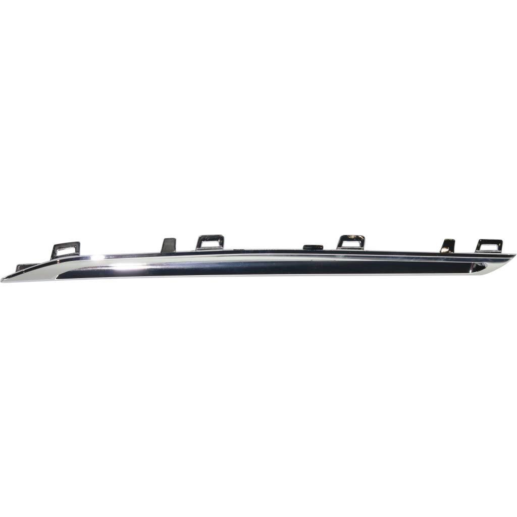 Lower Grille Molding Driver Side For Mercedes Benz Gle350 Gle400 2016 2017 2018 2019 Chrome Plastic Replacement Mb1214107