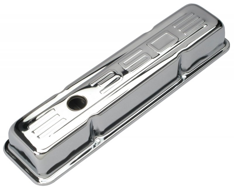 Trans-dapt 9842 Chrome Valve Covers Set Of 2