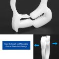 2 Pcs Adjustable Double Snap Grip Hose Clamps Plastic 43 5-46 5 Mm 1 71-1 83 Inches Inner Dia Several Ratcheting Tubing Clamp