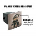 Yorkie Yorkshire Terrier Dog Dapper Cap Hat Tow Trailer Hitch Cover Plug Insert