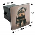 Yorkie Yorkshire Terrier Dog Dapper Cap Hat Tow Trailer Hitch Cover Plug Insert