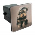 Yorkie Yorkshire Terrier Dog Dapper Cap Hat Tow Trailer Hitch Cover Plug Insert 