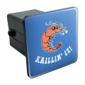 Krillin It Killing Funny Humor Tow Trailer Hitch Cover Plug Insert For 2 In Receivers Black Abs Plastic With Uv Resistant Resin