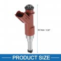A Absopro Car Fuel Injectors Replacement 23250-31050 For Toyota Avalon 3 5l 2005-2012 Set Of 6
