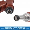A Absopro Car Fuel Injectors Replacement 23250-31050 For Toyota Avalon 3 5l 2005-2012 Set Of 6