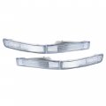 Kuafu Bumper Turn Signal Light Compatible With 1990-1994 Lexus Ls400 Halogen Fog Lamps Assembly Driver Passenger Side Clear