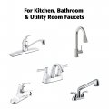 Plumb Pak Pp23800 Ez Faucet Supply Tube 3 8 In Compression 20 L Stainless Steel Chrome Plated Color
