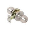 Cl100004 Sv Series Privacy Lockset Heavy Duty Rim Lock With Push Button Chrome Finish Stainless Steel Round Doorknob Pdpawl-287 