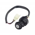 Alveytech 3 Wire Ignition Key Switch For Atvs Dirt Bikes Threaded Shaft Mount