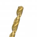 Uxcell High Speed Steel Straight Shank Twist Drill Bit Fully Ground Titanium Coated 2 7mm Diameter 34mm Total Length 12mm 18