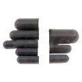Rubber Vacuum Cap Assortment 8 Pieces Black 0 125 In 19 22 25 313 38 Inside Diameter Part 47396 