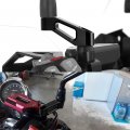 Mokiton Rearview Mirror Mount Riser Extenders Adapter Compatible With Kawasaki Z650rs Er650 2022-2023 Motorcycle Extender
