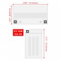 Caltric Agm Battery Compatible With Triumph Bonneville 865cc T100 2005 2006 2007 12v 10ah Cca 175 Ytx12-bs