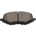 Brake Pad Set 8pcs Front And Rear Ceramic D2307 D2308 