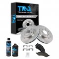 Front Brake Pad And Rotor Kit With Chemical Ceramic For 2008 2017 Buick Enclave 2009 Chevrolet Traverse 2007 2016 Gmc Acadia 