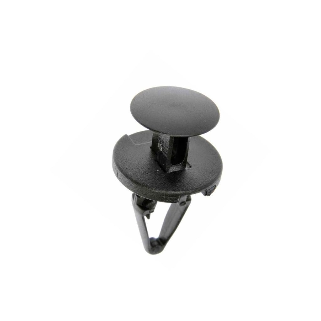 Cover Retainers For Saturn Sc1 Sc2 1993 1994 1995 1996 Black Plastic Fender Liner Push Rivet Fastener 0 56 In Face Diameter