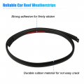 X Autohaux 2 Pcs Left Right Roof Drip Weatherstrips For Toyota Tundra Crewmax 2007-2021 75552-0c060 75551-0c060 Side Top Trim