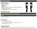 Front Strut And Coil Spring Assembly Kit Compatible With 2014-2018 Kia Forte