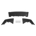 Front Bumper Valance Air Dam Deflector For 2017 2021 Honda Civic Sport Touring Hatchback Matte Black Replacement 71102tgga50