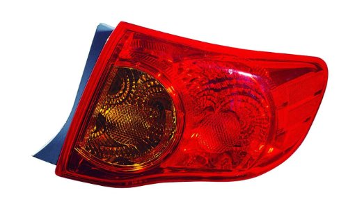 Depo 312-1992r-ac Toyota Corolla Passenger Side Replacement Taillight Assembly