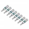 Uxcell 8pcs 25mm Long 1 4 Hex Shank H3 High Quantity Screwdriver Bits S2 Alloy Steel