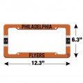 Philadelphia Flyers Logo Stripe License Plate Tag Frame