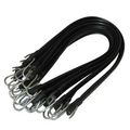 Shop Tek Valley 9 In Epdm Rubber Tie Straps With Galvanized S Hooks 10 Pack 