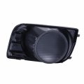 To1039182 Front Fog Light Cover Compatible With Toyota Sequoia 2008-2017 Passenger Right Side Smooth Black