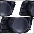 To1039182 Front Fog Light Cover Compatible With Toyota Sequoia 2008-2017 Passenger Right Side Smooth Black