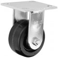 Albion 16tm04201r Diameter Phenolic Wheel Medium Heavy Duty Rigid Caster Roller Bearing Tread Width 4-1 2 Length X 4 Base Plate 