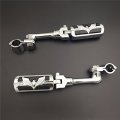 Xkh Group Motorcycle Chrome Long Angled Adjustable Peg Mounting Kit Eagle Foot For Honda Goldwing Vtx1300 Shadow Valkyrie
