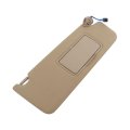 Beige Sun Visor Passenger Side With Mirror And Light Replacement For Honda Pilot 2017-2021 Ridgeline 2018-2020 83230-tg7-a12za 
