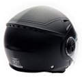 Mmg Helmets Open Face Pilot Style Integrated Flip Up Visor Dot Model 28 Xl Matte Black