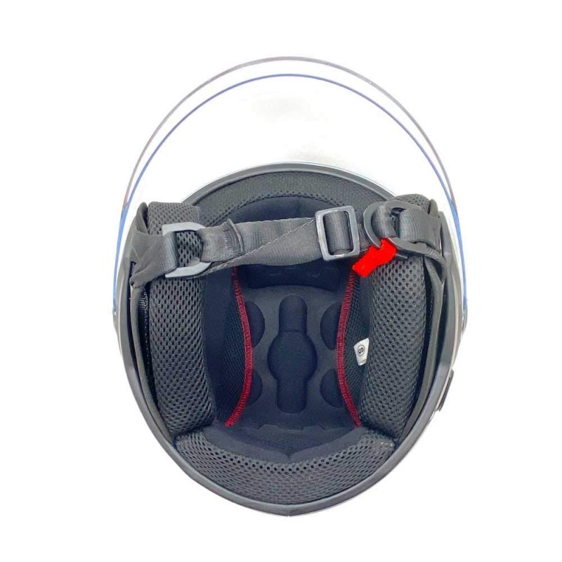 Mmg Helmets Open Face Pilot Style Integrated Flip Up Visor Dot Model 28 Xl Matte Black
